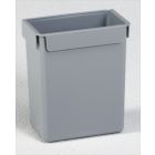 Recipiente para residuos orgânicos145x95x160 mm, cinza