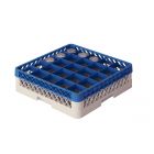 Tabuleiro perfurado 500x500x140 mm para 25 copos Ø90