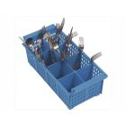 Caixa de separação interior p tabuleiro perfurado 430x210x150 mm azul