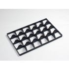 Separador com 24 divisórias 555x355x60 mm para base