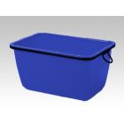 Tina de argamassa 200 L, 995x665x490 mm, com alças azul