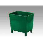 Caixa grande volume, 210L, com 4 pés, verde