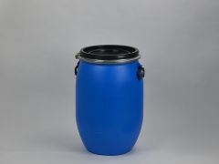 Bidão de plástico aprovação UN, 60L, azul