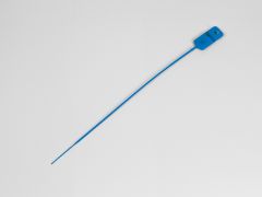 Selos MiniJawLock 300 mm ø2 mm, 1000 unidades, etiqueta 18x30mm, azul