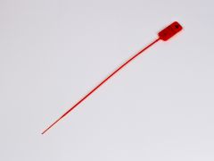 Selos MiniJawLock 400 mm ø2 mm 1000 unidades etiqueta 18x30mm vermelho