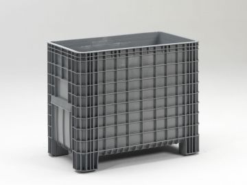 Caixa de grande volume, 1030x600x840,400 L, 4 pés, fechada