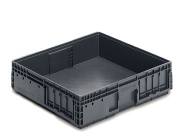 Caixa DC 600x500x114 mm cargas médias antracite (por unidade)