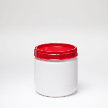 Bidão boca larga 26 L ø 338 mm altura 359 mm branco