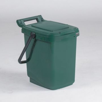 Balde,400x320x405mm, 23 Litros, com pega de plástico, verde