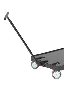 Manípulo em T para puxar Plataforma rolante, preto