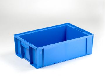 Caixa empilhável 22 L 528x348x170 mm azul