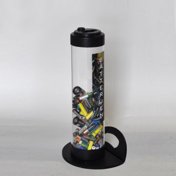 Pilhão 3,5 litros ø120x300 mm em PMMA acrilico transparente 3 mm