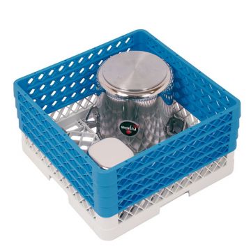 Tabuleiro perfurado 500x500x260 mm com 4 extensões sem divisórias