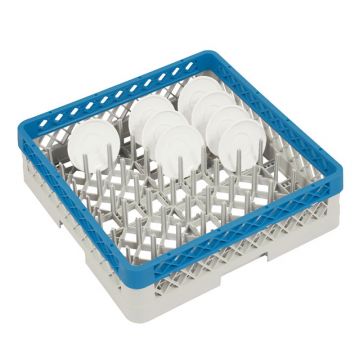 Tabuleiro perfurado 500x500x140 mm para pratos com 1 extensão