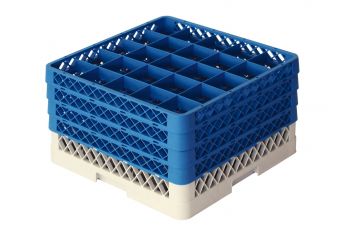 Tabuleiro perfurado 500x500x100 mm c 25 compartimentos
