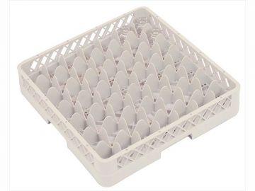 Tabuleiro perfurado 500x500x100 mm p 49 copos até Ø64 x 85 mm