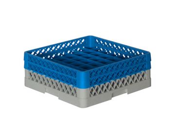 Tabuleiro perfurado 500x500x180 mm p 49 copos até Ø64 x 85 mm