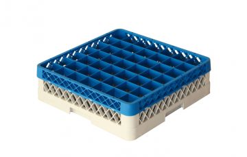 Tabuleiro perfurado 500x500x140 mm p 49 copos até Ø64 x 85 mm
