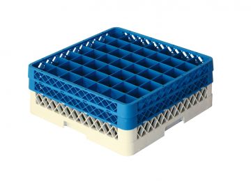 Tabuleiro perfurado 500x500x180 mm p 49 copos até Ø64 x 85 mm