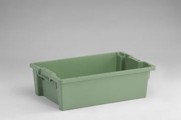 Caixa higiénica 600x400x180 mm 32 L fechada