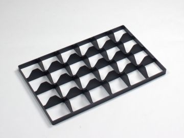 Separador com 24 divisórias 555x355x60 mm para base