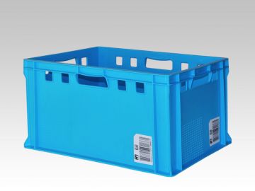 Caixa para carne E3 Performance 600x400x300 azul (por unidade)
