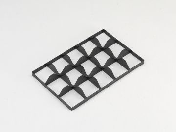 Separador com 15 divisórias 555x355x60 mm para base
