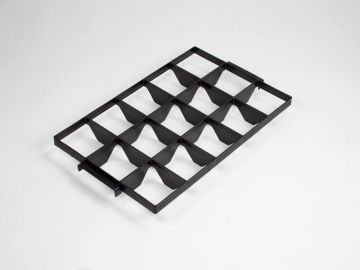 Separador com 15 divisórias 555x355x60 mm para topo