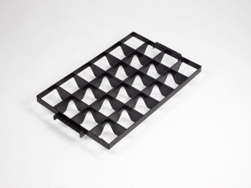 Separador com 24 divisórias 555x355x60 mm para topo