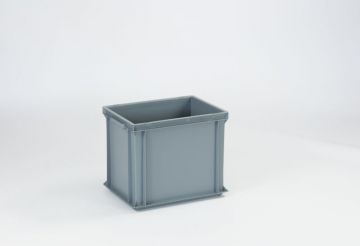 Caixa Classic empilhável 400x300x320 mm, 31 L, cinza (por unidade)