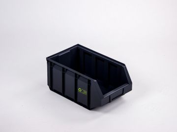 Caixa de bico 12,0 L 345/300x205x164 mm PE-R preto