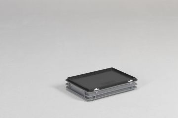 Caixa E-line 6L com tampa cinza