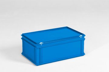 Caixa E-line 40L com tampa azul