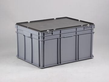 Caixa E-line 175L com tampa cinza