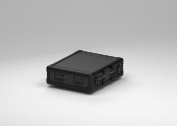 19" Mala Exo Rack 2U, 574x674x216 mm, porta dupla