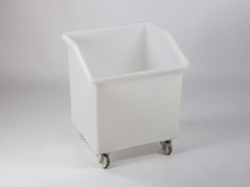 Contentor para ingredientes 142L, 610x570x672 mm, 4 rodas, BRANCO