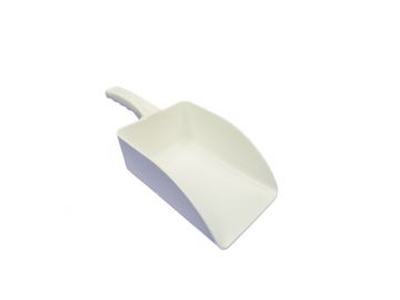 Pá doseadora pequena 500 ml branco