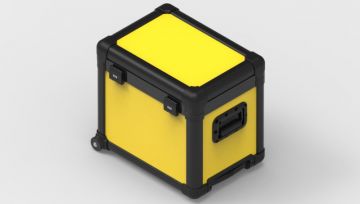 Mala de transporte para carregamento 430x440x440 mm para 8 tablets