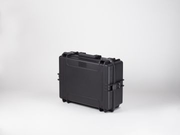 Mala hermética à prova de choque, 555x428x211 mm, preto, c/ bl. espuma