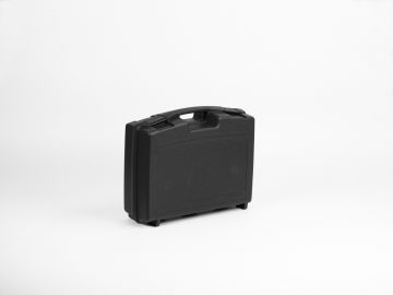 Mala 448x364x148 mm, con pega integrada, preto