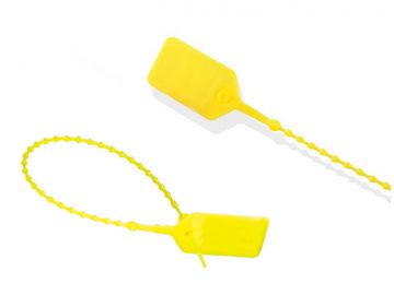 Selo LightLock, 220 mm, ø2,6 mm, tag18x21 mm, 1000 unidades, amarelo