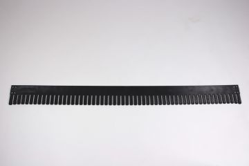 Banda separadora 100x5x1150mm, preto, intervalo 20 mm
