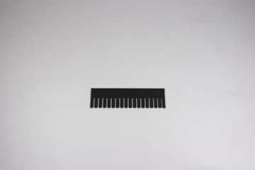 Banda separadora 355x100x5 mm, preto