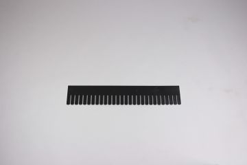 Banda separadora 555x100x5 mm, preto