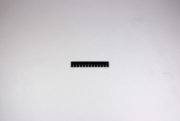 Banda separadora 255x40x5 mm, preto