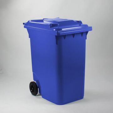 360 liter container blauw