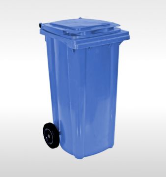 Contentor 120 L, 2 rodas, azul