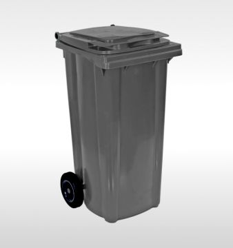 2-Wheel container 120L, grey