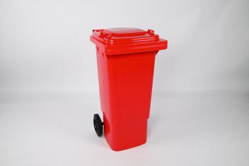 Contentor 80 litros, vermelho