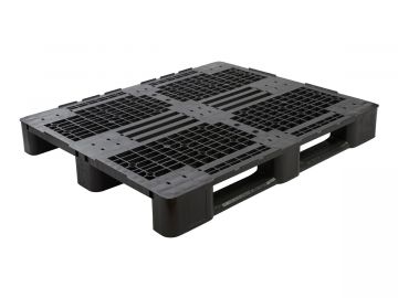 Mepal E-line palete c/3 patins, 1200x1000x145 mm piso aberto